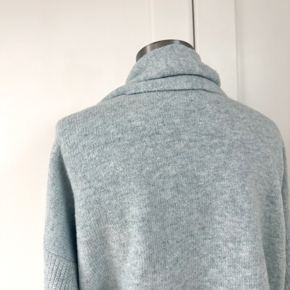 By Anthropologie Mariel Open-Front‎ Cardigan Sweater Light Blue NWT - Picture 7 of 8